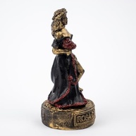 Escultura Rosa Caveira Vintage em Resina 10 cm - Estilo Gótico e Charme Retro - imagem 3