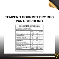 Tempero Gourmet para Cordeiro, Mistura Seca de Especiarias, 110g - imagem 3