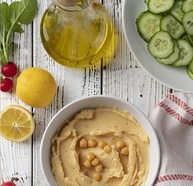 Hommus Patê de Grão de Bico e Manjericão Gourmet 380g Importado do Líbano - imagem 2