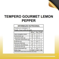 Inteligente Primme - Tempero Gourmet Lemon Pepper, Combinação de Limão e Pimenta-do-reino 230g - imagem 2