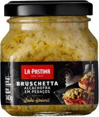 Bruschetta Gourmet Alcachofra Em Pedaços La Pastina 140G - imagem 1