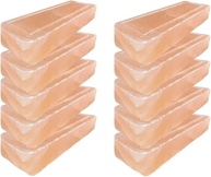 Kit 10 Tábuas de Sal Rosa do Himalaia Gourmet para Grelhar, Servir Sushi, Carnes, Queijos e Sobremesas - imagem 1