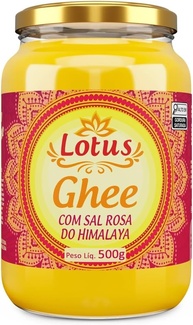 Ghee Lotus com Sal Rosa 500g Zero Lactose - Manteiga Clarificada Gourmet - Ayurveda - imagem 4
