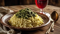 kit gourmet Risoto de Manjericão com Pesto Trufado preparo facil+ receita - imagem 2