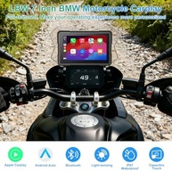 Tela BMW LBW BM700: CarPlay, Android Auto e GPS 7" para sua Moto - imagem 3