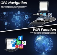 Central Multimídia 10.4" 64GB para Chevrolet Cruze 2009-2015: GPS, Bluetooth 5.0, WiFi 5G e Câmera de Ré - imagem 5