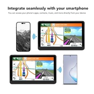 GPS Automotivo EVGATSAUTO 9" para Caminhões e Carros com Navegação Inteligente e Alertas de Segurança - imagem 5