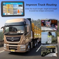 GPS NAVRUF 7" Touchscreen 2025: Navegação Inteligente para Carro, Caminhão e RV - imagem 4
