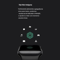 Smartwatch Microwear W10 Pro Mini 42mm AMOLED: GPS, NFC, ChatGPT e Brindes Exclusivos | Pulseira Fina (Rosa) - imagem 5