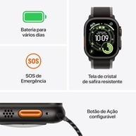 Apple Watch Ultra 3: Titânio, GPS de Precisão e Bateria de Longa Duração - imagem 3