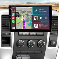 Central Multimídia Dodge Ram 1500/2500/3500 2009-2012: Tela 10.2" GPS, CarPlay Sem Fio, Android Auto, Bluetooth - imagem 1