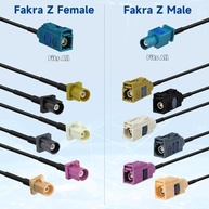 Cabo Extensor Fakra Z Macho para Fêmea 3m - Conexão de Antena GPS, Rádio e Módulos Automotivos - imagem 4