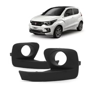 Par Grade Moldura Milha Fiat Mobi 2016-2018 - Design Esportivo com Encaixe Perfeito - imagem 1
