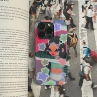 Capa iPhone Graffiti: Estilo Coreano e Proteção! - imagem 2