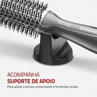Escova Secadora Mondial ES-20 Space Shine 1300W Grafite - imagem 2
