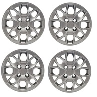 Kit 4 Calotas Grafite Brilhante Aro 14 - Ford Ka+ Hatch Sedan Plus (2015-2018) - imagem 2