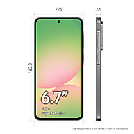 Samsung A56 5G 256GB + Galaxy Fit3 Grafite - imagem 2