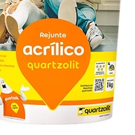 Rejunte Acrílico Preto Grafite Quartzolit 1kg - Impermeável e Pronto para Uso - imagem 4