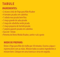 KiSabor Trigo Para Kibe Kisabor 500 Gramas - imagem 5