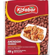 KiSabor, Amendoim Runner, 400 Gramas - imagem 1