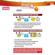 Caixa Lamen Coreano Bowl Noodle Sabor Camarão Paldo 86 gramas - 12 Copos - imagem 4