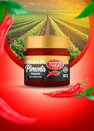 Tozzi Geléia De Pimenta Gourmet Pote 250 Gramas - imagem 3