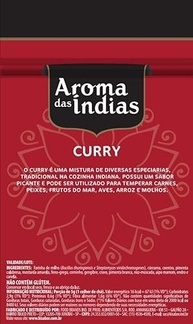 Aromas da Índia, Curry em Pó, 60 Gramas - imagem 3