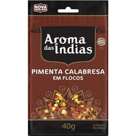 Aromas da Índia Pimenta Calabresa Em Flocos 40 Gramas - imagem 2