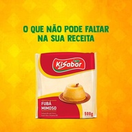 KiSabor Fubá Mimoso Kisabor 500 Gramas - imagem 1