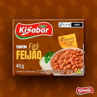 KiSabor, Faz Feijão, 5 Sachês de 8 Gramas - imagem 1