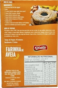 KiSabor, Farinha de Avêia, 165 Gramas - imagem 3