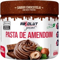 Absolut Nutrition, Pasta de amendoín gourmet, adoçado com stévia, Sabor chocotela, 650 gramas - imagem 1
