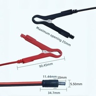 Cabo Grampo Jacaré 12V DC5521 para Starlink Mini e Acessórios Automotivos - imagem 4