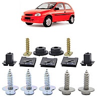 Grampos Para-choque Corsa Hatch: Kit 14 Peças - imagem 1