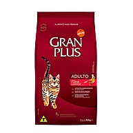 Gran Plus Gatos: Nutrição Premium Sabor Carne e Arroz - imagem 1
