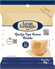 Queijo Tipo Grana Ralado 50g - imagem 1