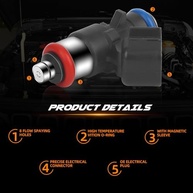 Kit 6 Injetores de Combustível 8 Furos 5281427AA para Jeep Grand Cherokee, Wrangler, Ram 1500 e Mais - imagem 3
