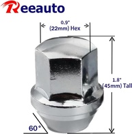 Porcas de Roda Premium Reeauto 14x1.5mm: Segurança e Estilo para Wrangler, Gladiator e Grand Cherokee - imagem 4