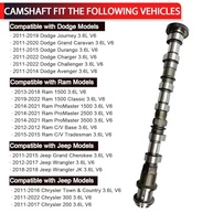 Eixo de Cames Admissão Esquerdo Dodge Journey/Durango, Jeep Grand Cherokee, Chrysler 3.6L V6 - Qualidade Superior - imagem 3