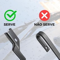 Palhetas Limpador Parabrisa Silicone Tiger Auto Específica Fiat Grand Siena 2012-2016 (Par) - imagem 4