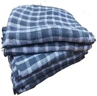 Kit 5 Panos de Chão Xadrez Extra Grande 50cm x 80cm em 100% Algodão com Ótima Absorção - imagem 1
