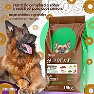 Ração Quatree Supreme Sênior +7: Nutrição Premium para Cães de Raças Médias e Grandes - imagem 2
