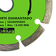 Disco Corte Diamantado 110mm – Corte Preciso em Mármore e Granito - imagem 2