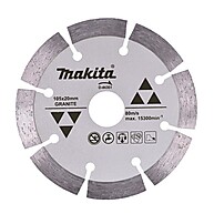 Disco Diamantado Makita 105mm: Kit 5 Peças para Granito - imagem 2