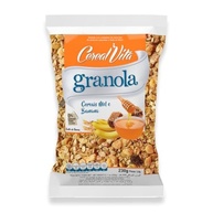 Granola Cereais Mel E Banana Cereal Vita 230G, Cereal Vita, Granola De Cereais Com Mel E Banana, Laranja, Fonte De Fibras Com Zero Gordura Trans, Saúde, Nutrindo Saúde Com Excelência - imagem 1