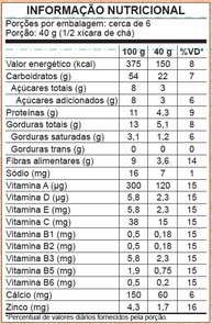 Jasmine Granola Mel e Frutas Integral 250g - imagem 3