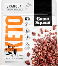 Granola Low Carb Chocolate Vegano GranoSquare 200g - imagem 1