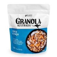 Hart's Natural Granola Australia Coco e Caju | Granola Sem Glúten, Sem Lactose, Vegano | 100% Natural | Alto em Fibras | Snack Saudável | 300g - imagem 2