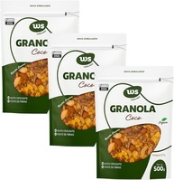 Kit 3 Granola de Coco Ws Naturais 500g - imagem 1
