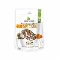 Kit 2X: Granola Coco/Damasco Low Carb Leve Crock 200g - imagem 2